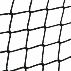 VIDAXL - Filets à foin 2 pcs rectangulaire noir 150x90 cm pp