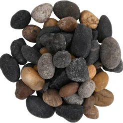 VIDAXL - Galets polis 10 kg multicolores 5-8 cm