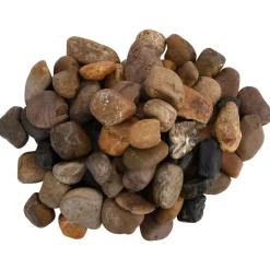 VIDAXL - Galets polis 25 kg multicolores 2-5 cm