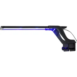 VIDAXL - Lampe à led d'aquarium avec pince 35-55 cm bleu et blanc