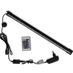 VIDAXL - Lampe led de bulles d'aquarium rvb 48 cm
