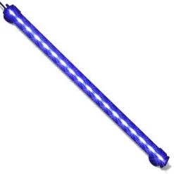 VIDAXL - Lampe led de bulles d'aquarium rvb 48 cm