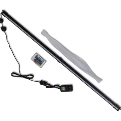 VIDAXL - Lampe led de bulles d'aquarium rvb 94 cm