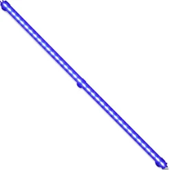 VIDAXL - Lampe led de bulles d'aquarium rvb 94 cm