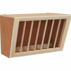 VIDAXL - Mangeoire à foin pour lapins 37x18,5x23 cm bois massif sapin
