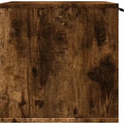 VIDAXL - Meuble de bac à litière pour chat chêne fumé bois d'ingénierie