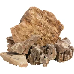 VIDAXL - Pierres du dragon 25 kg marron 5-30 cm