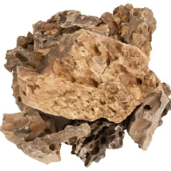 VIDAXL - Pierres du dragon 10 kg marron 5-30 cm