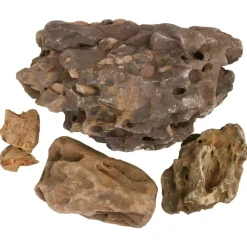 VIDAXL - Pierres du dragon 25 kg marron 10-40 cm