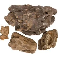 VIDAXL - Pierres du dragon 25 kg marron 10-40 cm