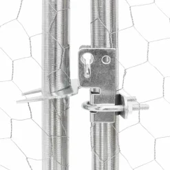 VIDAXL - Poulailler avec toit 2,5x4x2,25 m acier galvanisé