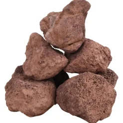 VIDAXL - Roches volcaniques 10 kg rouge 10-30 cm