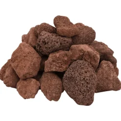 VIDAXL - Roches volcaniques 25 kg rouge 5-8 cm