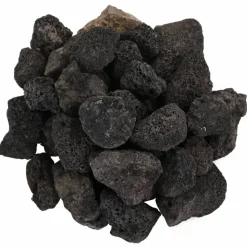 VIDAXL - Roches volcaniques 10 kg noir 3-5 cm