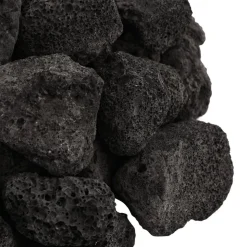 VIDAXL - Roches volcaniques 10 kg noir 3-5 cm