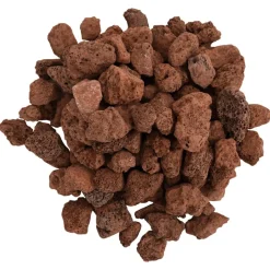 VIDAXL - Roches volcaniques 25 kg rouge 1-2 cm