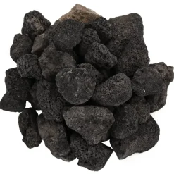 VIDAXL - Roches volcaniques 10 kg noir 3-5 cm