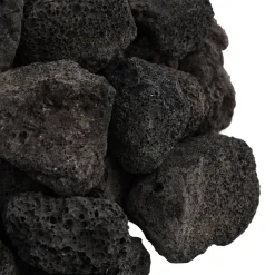 VIDAXL - Roches volcaniques 10 kg noir 3-5 cm