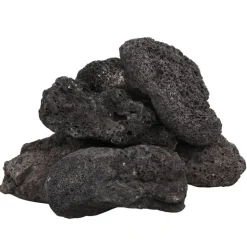 VIDAXL - Roches volcaniques 10 kg noir 10-30 cm