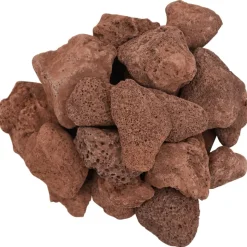 VIDAXL - Roches volcaniques 10 kg rouge 5-8 cm