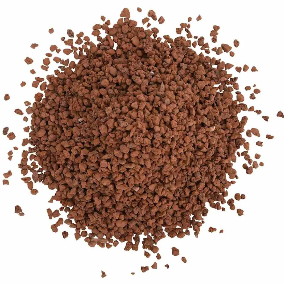 VIDAXL - Roches volcaniques 25 kg rouge 5-8 mm