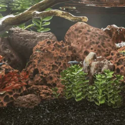 VIDAXL - Roches volcaniques 10 kg rouge 10-30 cm