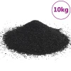 VIDAXL - Sable pour aquarium 10 kg noir 0,2-2 mm