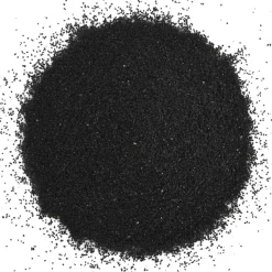 VIDAXL - Sable pour aquarium 10 kg noir 0,2-2 mm