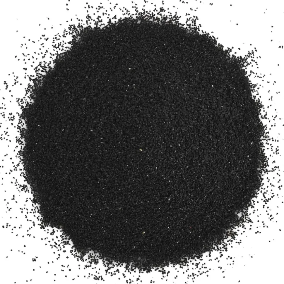 VIDAXL - Sable pour aquarium 10 kg noir 0,2-2 mm