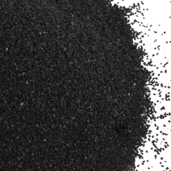 VIDAXL - Sable pour aquarium 10 kg noir 0,2-2 mm