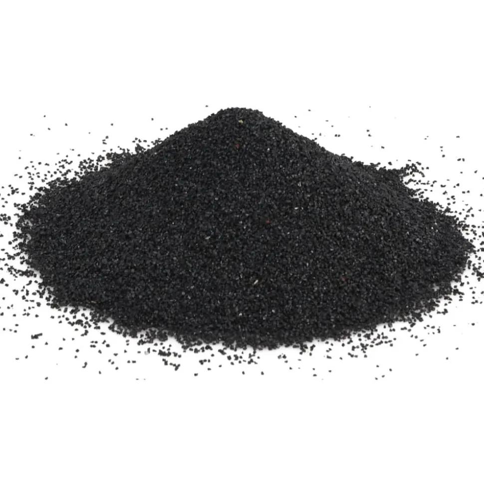 VIDAXL - Sable pour aquarium 25 kg noir 0,2-2 mm