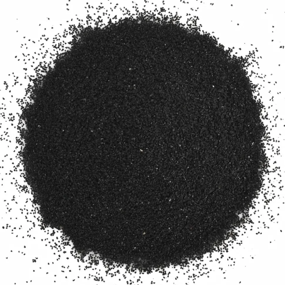 VIDAXL - Sable pour aquarium 25 kg noir 0,2-2 mm