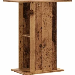VIDAXL - Support d'aquarium vieux bois 36x60,5x72,5 cm bois d'ingénierie