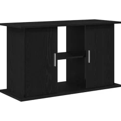 VIDAXL - Support d'aquarium chêne noir 101x41x58 cm bois d'ingénierie