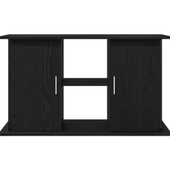 VIDAXL - Support d'aquarium chêne noir 101x41x58 cm bois d'ingénierie