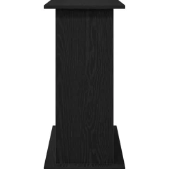 VIDAXL - Support pour aquarium chêne noir 81x36x73 cm bois d'ingénierie