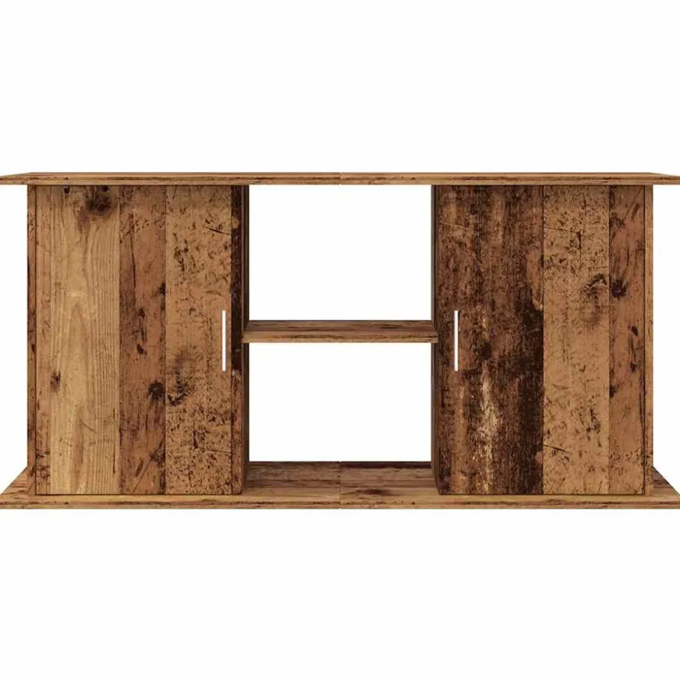VIDAXL - Support pour aquarium vieux bois 121x41x58 cm bois d'ingénierie