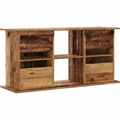 VIDAXL - Support pour aquarium vieux bois 121x41x58 cm bois d'ingénierie
