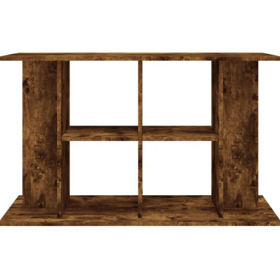 VIDAXL - Support pour aquarium chêne fumé 100x40x60 cm bois d ingénierie
