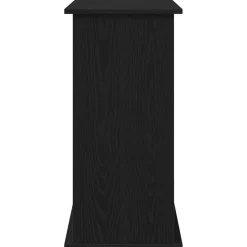 VIDAXL - Support pour aquarium chêne noir 81x36x73 cm bois d'ingénierie