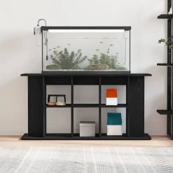 VIDAXL - Support pour aquarium chêne noir 120x40x60 cm bois d'ingénierie