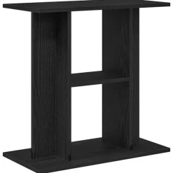 VIDAXL - Support pour aquarium chêne noir 60x30x60 cm bois d ingénierie