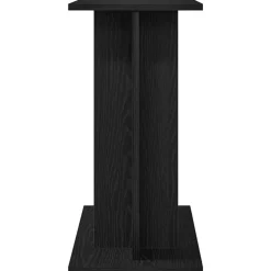 VIDAXL - Support pour aquarium chêne noir 60x30x60 cm bois d ingénierie