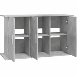 VIDAXL - Support pour aquarium gris béton 101x41x58 cm bois d ingénierie