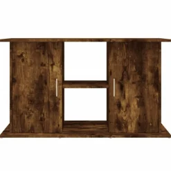 VIDAXL - Support pour aquarium chêne fumé 101x41x58 cm bois d ingénierie