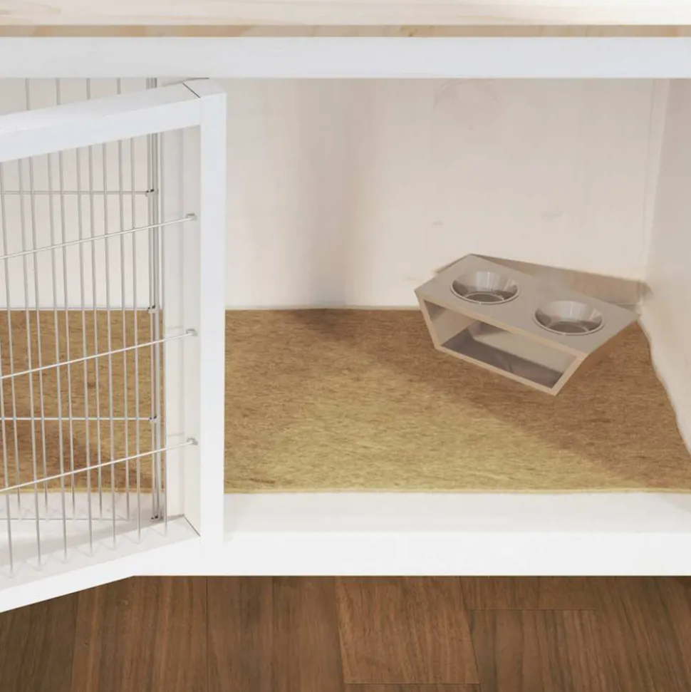 VIDAXL - Tapis de chanvre pour rongeurs 1x1 m 5 mm