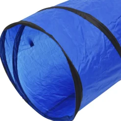 VIDAXL - Tunnel pour chien bleu ø 50x300 cm polyester