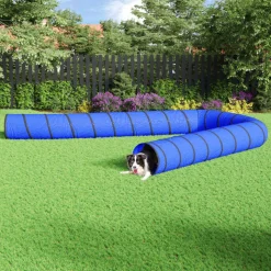 VIDAXL - Tunnel pour chien bleu ø 55x1000 cm polyester