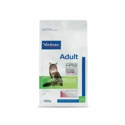 VIRBAC - Croquettes chat veterinary hpm cat adult neutered - virbac 400 g