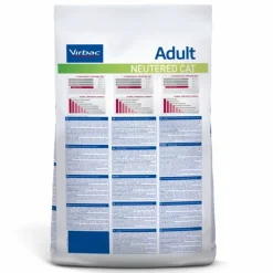 VIRBAC - Croquettes chat veterinary hpm cat adult neutered - virbac 12 kg